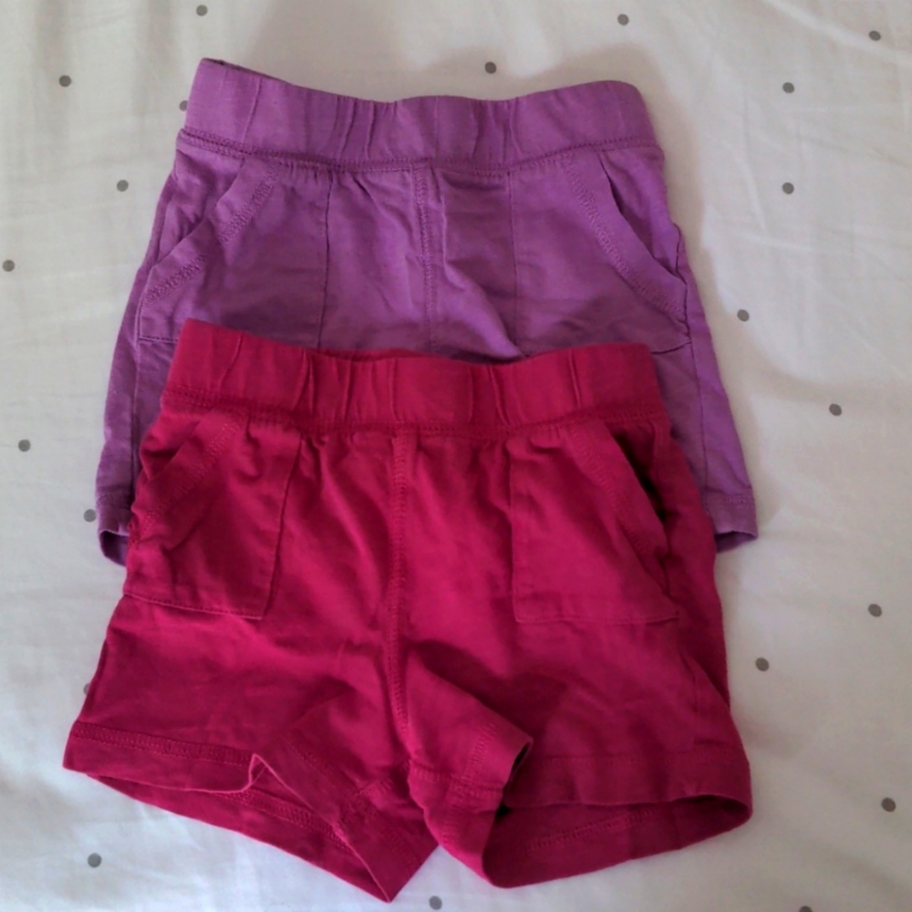 Primary play shorts (set of 2, different sizes)